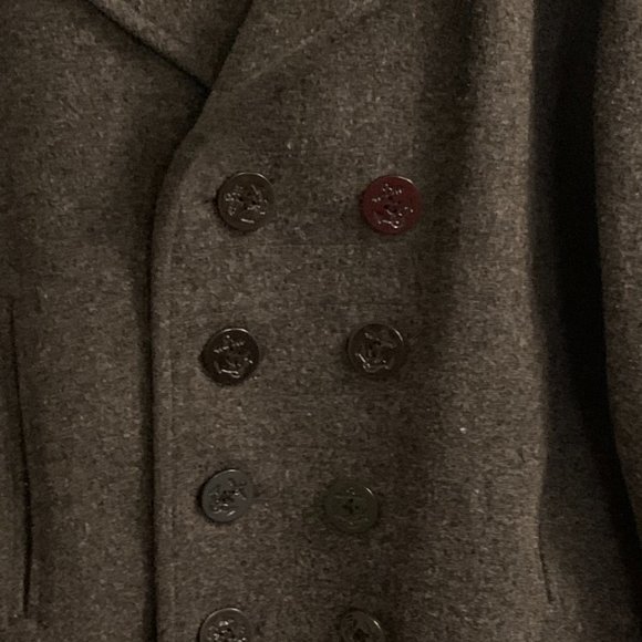 I. Spiewak and Sons Wool men's pea coat (S) - Picture 2 of 6